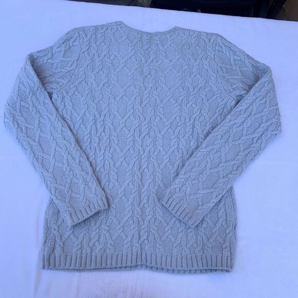 Charter Club Womens Wool Angora Cable Knit Sweater Vintage Size SP - Picture 10 of 12